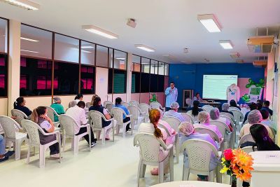 notícia: HRPM realiza semana de prevenção em alusão ao Abril Verde