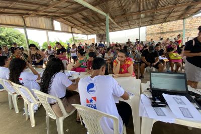 notícia: Caravana 'Água Pará' registra quase 2 mil atendimentos em Santarém 