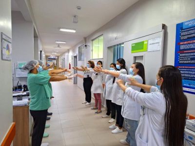 notícia: 'Abril Verde': Hospital Regional Santa Rosa encerra semana de promoção à Saúde 