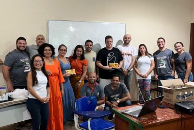 notícia: Professores da rede estadual participam de formação para aprimorar metodologia de ensino com abordagem Steam