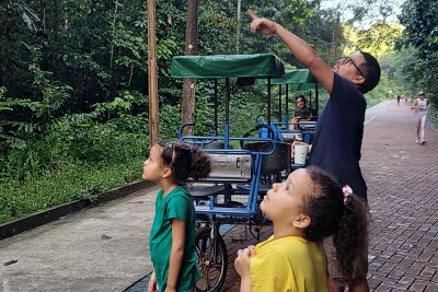 notícia: Comemorações pelos 31 anos do Parque Estadual do Utinga atraem cerca de 3 mil visitantes neste sábado (4)