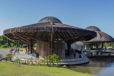 notícia: Mangal das Garças e Parque Estadual do Utinga são opções de lazer no dia das mães