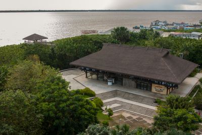 notícia: Museu do Mangal terá montagem de canoas em miriti nos próximos dias 18 e 19 em Belém