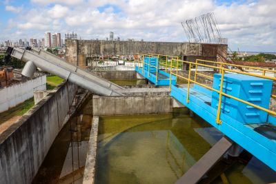 notícia: Obras na Estação de Tratamento de Esgoto do Una beneficiarão cerca de 90 mil paraenses