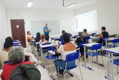 notícia: Sectet inicia aulas do programa 'Capacita COP30' na capital paraense com 900 alunos