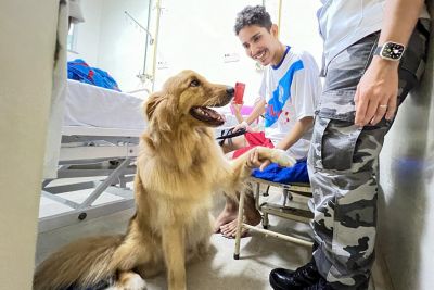 notícia: Hospitais estaduais desenvolvem projetos humanizados a pacientes e acompanhantes no Pará