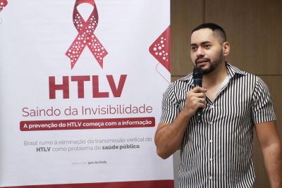 Técnico Samuel Cruz orientou o fluxo do atendimento disponível ao usuário