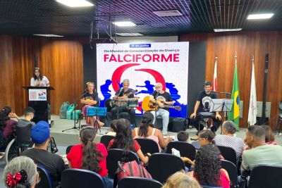 notícia: Fundação Hemopa promove evento anual de conscientização sobre a doença falciforme