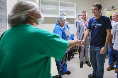 notícia: Investimentos do Governo do Estado levarão melhorias para Hospital Regional de Santarém