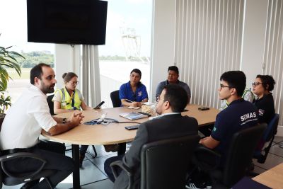notícia: Projeto de ampliação e modernização do Aeroporto Internacional de Belém é apresentado à Semas