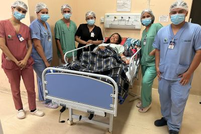 notícia: Hospital Regional em Paragominas comemora recertificação nacional por atendimento dos usuários