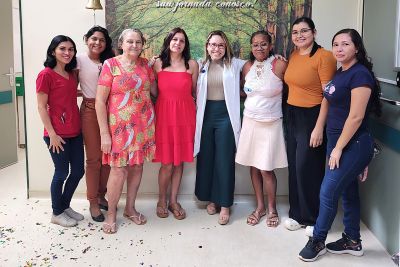 notícia: Pacientes finalizam radioterapia no mesmo dia e tocam 'Sino da Esperança' em Santarém