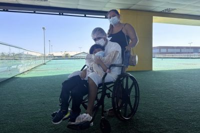 notícia: Hospital proporciona encontro de paciente com o filho