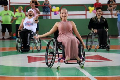 notícia: Atletas de projeto do Estado participam do Festival Paralímpico Loterias Caixa