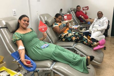 notícia: Campanhas de doação em unidades do Hemopa vão beneficiar cerca de 1,6 mil pacientes