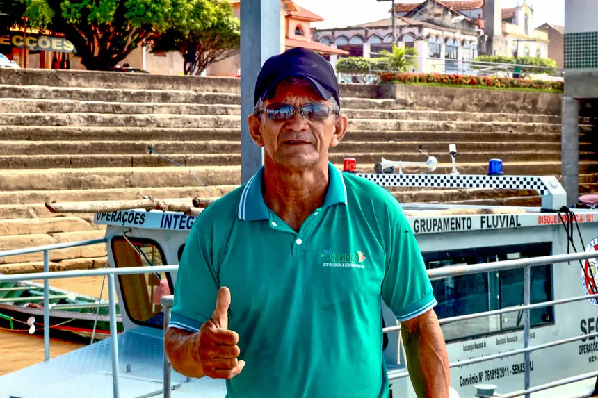 Antônio Eraldo Pinheiro - administrador do Terminal <div class='credito_fotos'>Foto: Bruno Cruz / Agência Pará | <a href='/midias/2025/originais/20250129104756-GF00022832-F00372842.webp' download><i class='fa-solid fa-download'></i> Download</a></div>