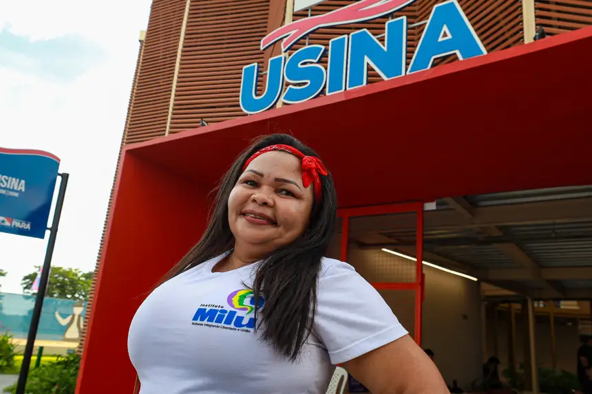 Josani Feliciano do Carmo da Costa - ativista social <div class='credito_fotos'>Foto: Bruno Cruz / Agência Pará | <a href='/midias/2025/originais/20250220173925-GF00023041-F00379299.webp' download><i class='fa-solid fa-download'></i> Download</a></div>