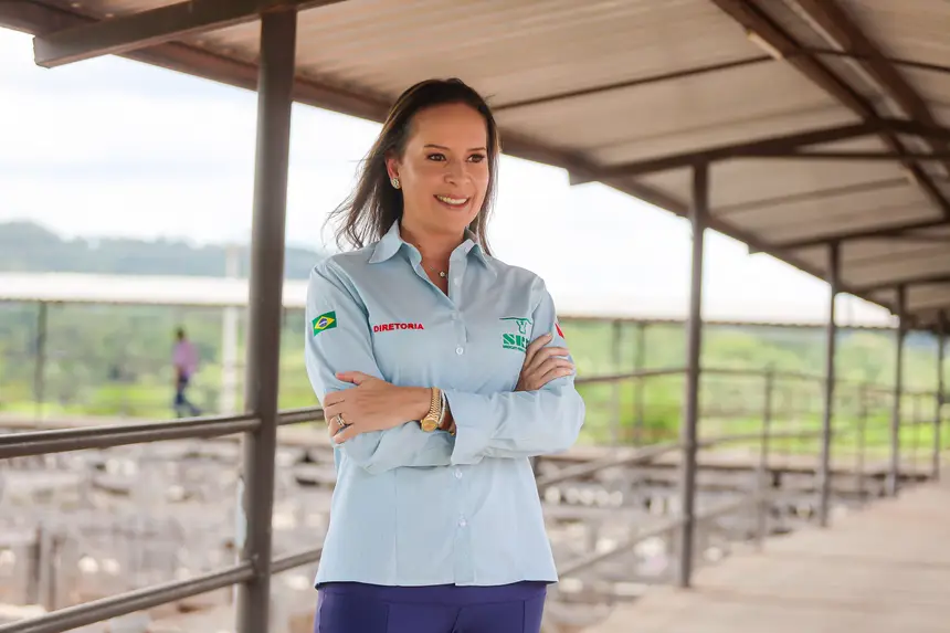 Camila Botelho quagliato criveli - vice-presidente do sindicato rural de Xinguara <div class='credito_fotos'>Foto: Bruno Cruz / Agência Pará | <a href='/midias/2025/originais/20250315130742-GF00023223-F00385188.webp' download><i class='fa-solid fa-download'></i> Download</a></div>