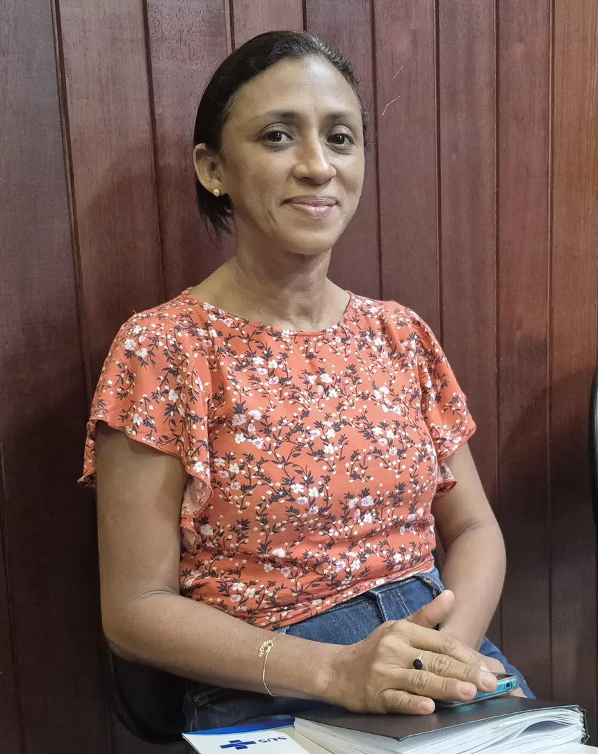Adriana Gama, técnica de Laboratório que atua no município de Belém