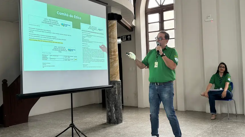 Coordenador do projeto, professor Marcus Braga 