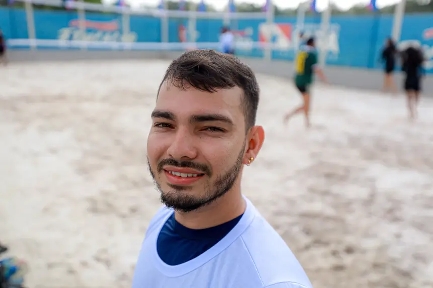Diegson Duarte, professor de educação física