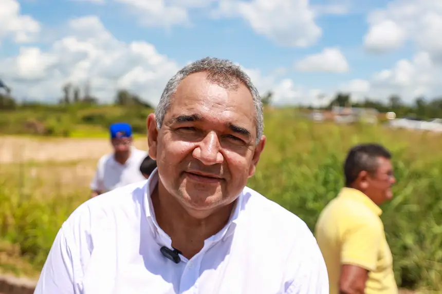 Isvandires Martins Ribeiro (Vandin), prefeito de Água Azul do Norte <div class='credito_fotos'>Foto: Marcelo Lelis / Ag. Pará | <a href='/midias/2025/originais/20250404143232-GF00023375-F00390572.webp' download><i class='fa-solid fa-download'></i> Download</a></div>