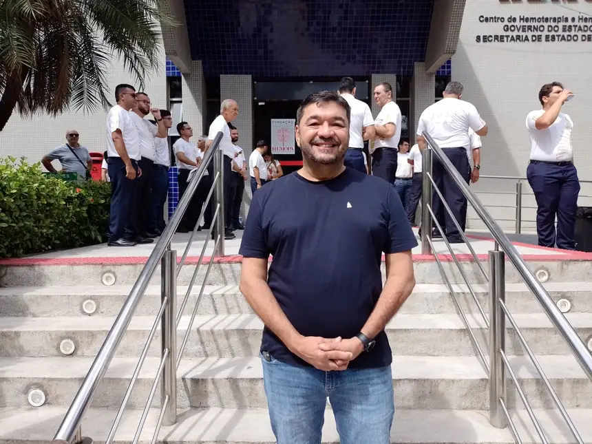 Paulo Bezerra, presidente da Fundação Hemopa