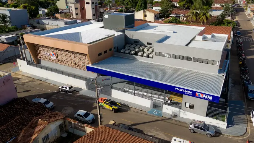 Entrega policlínica e Natea de Marabá, no último sábado