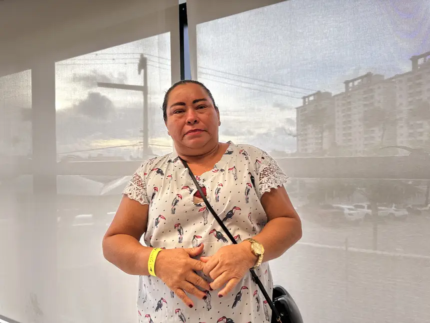 Maria de Nazaré, moradora há 35 anos da Ponta da Sofia, destacou a satisfação de participar do processo
