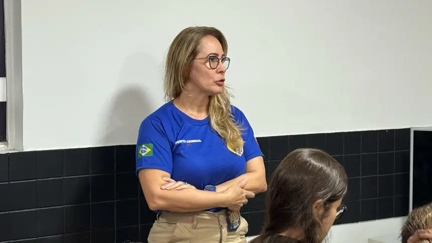 A coordenadora das unidades regionais, Ana Claudia Melo Macedo.