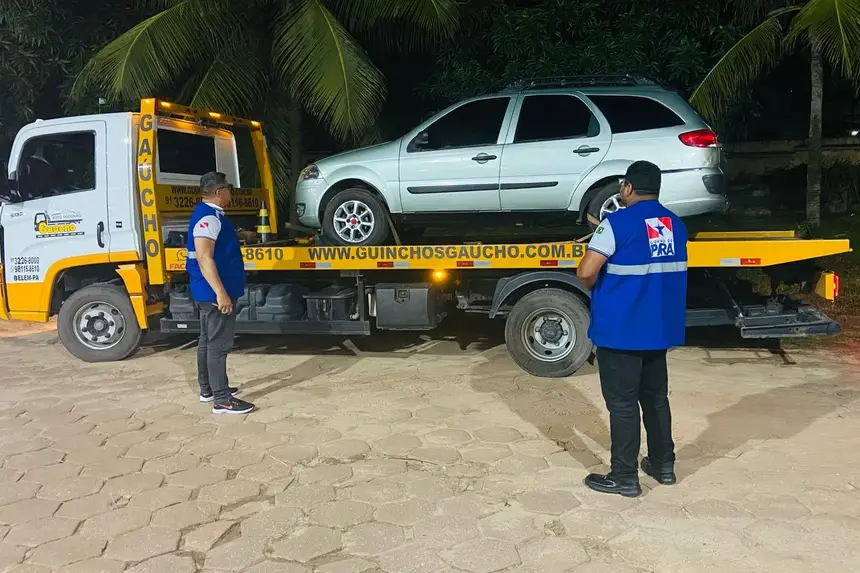 Veículo fazia transporte de passageiros de forma irregular em Salinópolis