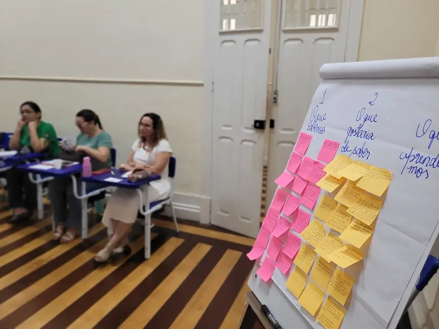 A ação faz parte do Programa Alfabetiza Pará e reuniu mais de 250 formadores de coordenação pedagógica nos polos de Belém, Castanhal, Marabá e Santarém