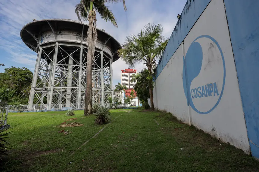 Sistema de abastecimento da Cosanpa em São Brás