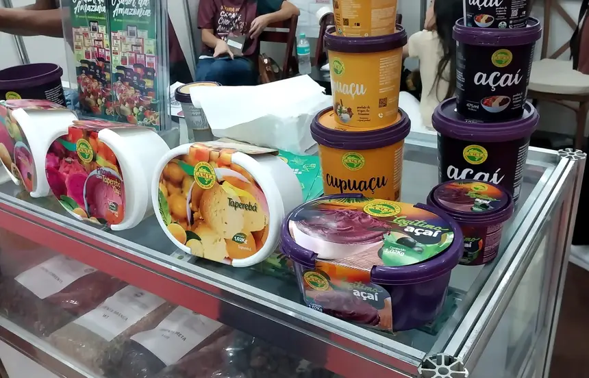 Produtos oriundos do município de Tomé-Açu, na Região de Integração do Capim.