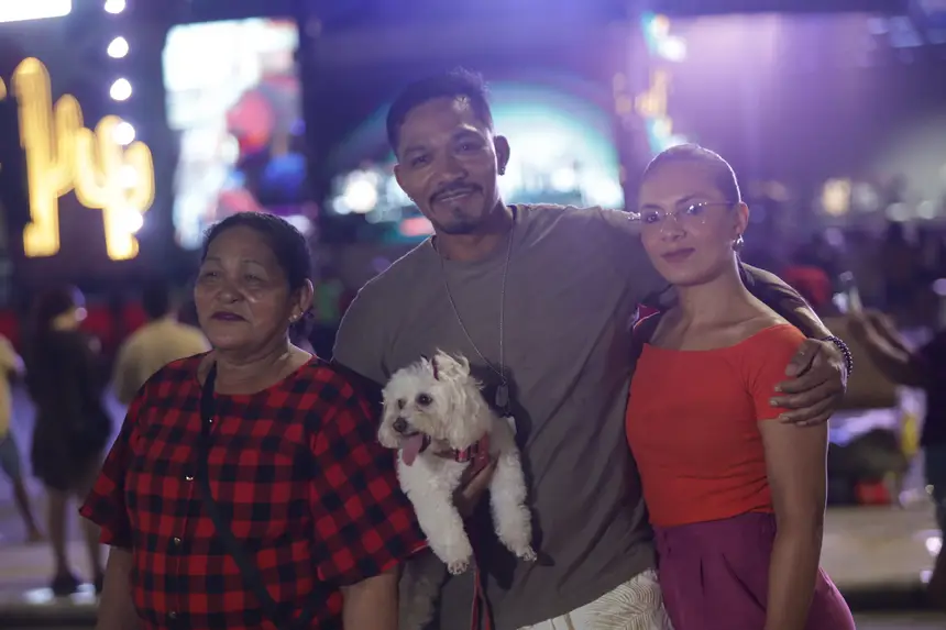 Jardel Reis e sua família