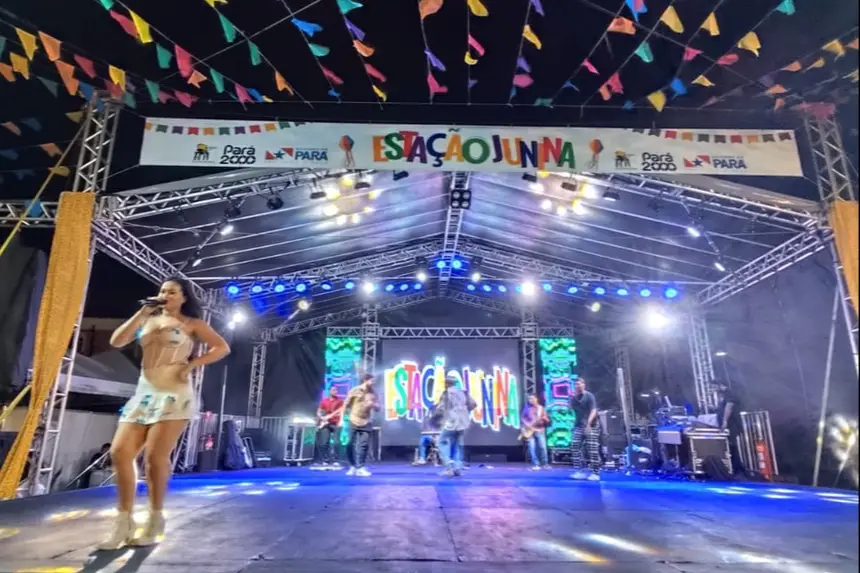 Banda BaladaMix colocou o público para dançar