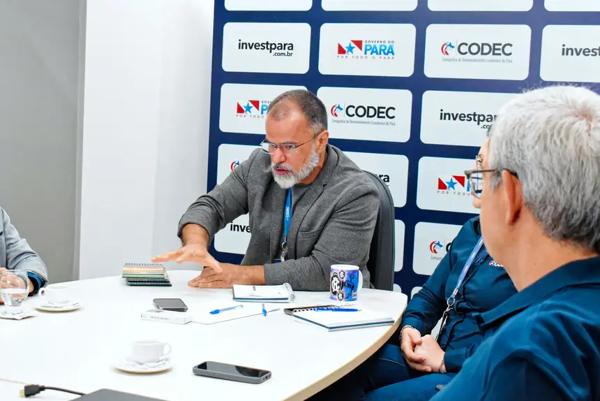 Durante a reunião, foram discutidas parcerias para ampliação industrial, automação e acesso a linhas de financiamento oferecidas pelo Basa