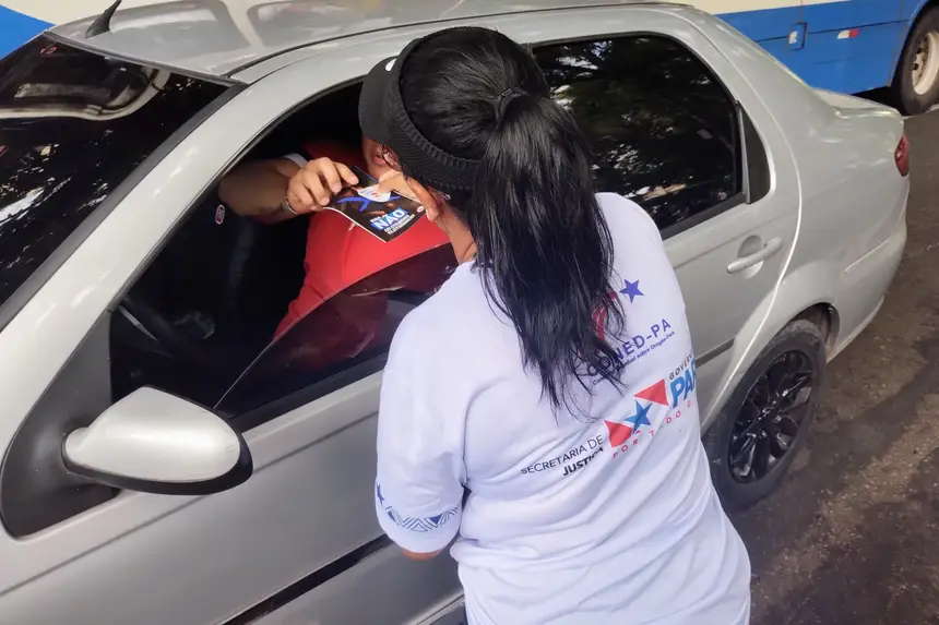 Blitz educativa contou com parceria do Detran 