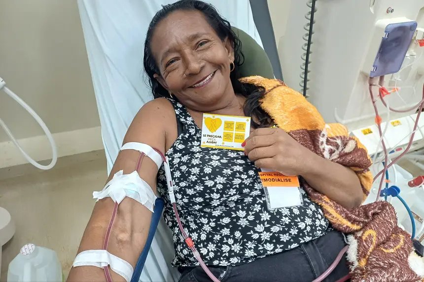 Maria Cilene participou de dinâmica