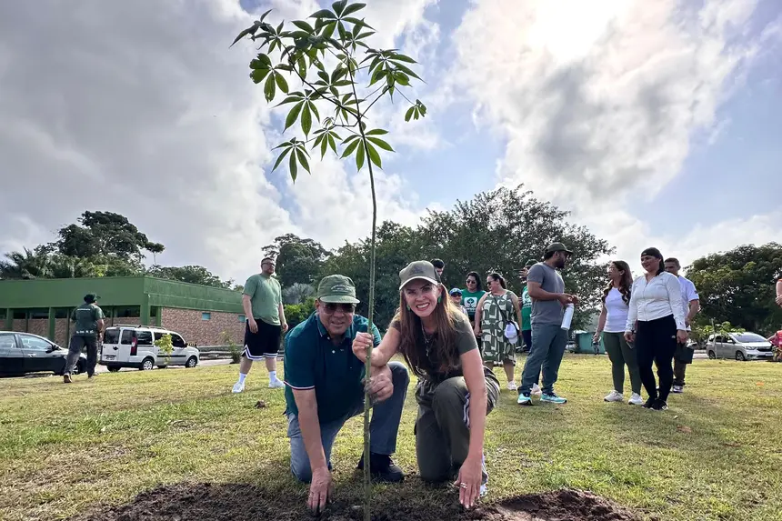 presidente Nilson e Lena Pinto