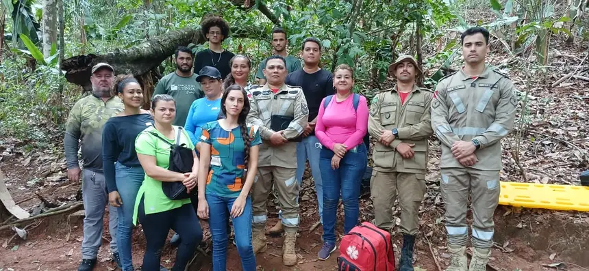 O município de São Félix do Xingu recebeu o Curso de Condutor Ambiental de Trilhas e Caminhadas