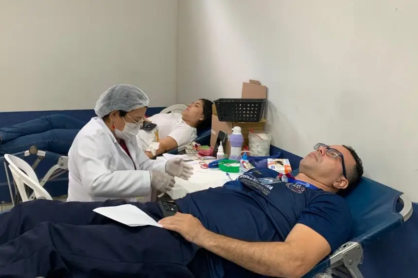 A iniciativa reforçou a importância da solidariedade para manter os estoques de sangue em níveis seguros.