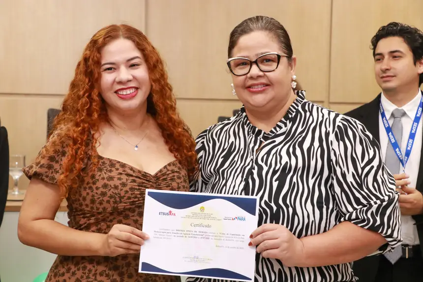 Brenda Pinto de Moraes, formanda de Hemoterapia  para Atuação em Agência Transfusional