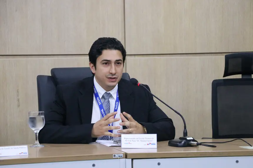 Osmar Neves, vice-diretor da Escola Técnica do SUS (ETSUS)