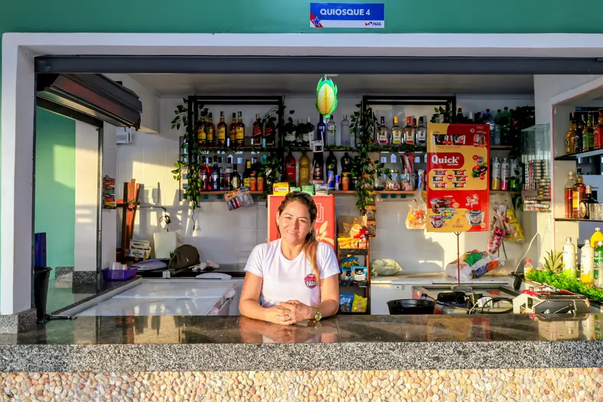 A comerciante Rosilza Reis