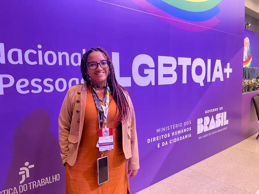 Coordenadora de Diversidade Sexual e Gênero da Seirdh, Gabriela Borja