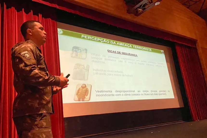 A capacitação foi conduzida pelo Comando Operacional do Exército e integra as ações de preparação voltadas à 30ª Conferência das Nações Unidas sobre Mudança do Clima (COP30)