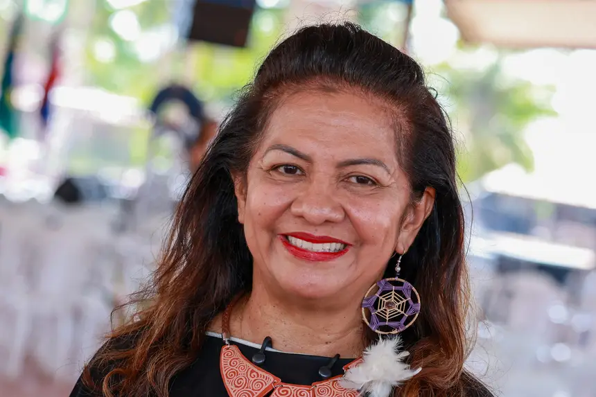 Ilma Pastana, vice reitoria UEPA <div class='credito_fotos'>Foto: Marcelo Lelis / Ag. Pará   |   <a href='/midias/2025/originais/20251104100912-GF00025376-F00462822.jpg' download><i class='fa-solid fa-download'></i> Download</a></div>