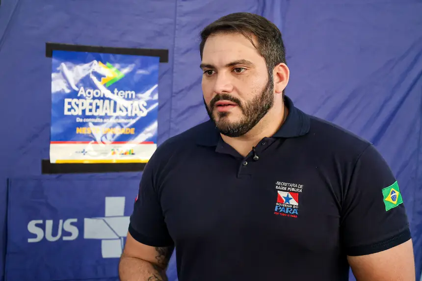 Guilherme Mesquita  - Diretor de Desenvolvimento e Auditoria dos Serviços da Sespa <div class='credito_fotos'>Foto: Bruno Cecim / Ag.Pará   |   <a href='/midias/2025/originais/20251107181257-GF00025411-F00464138.jpg' download><i class='fa-solid fa-download'></i> Download</a></div>