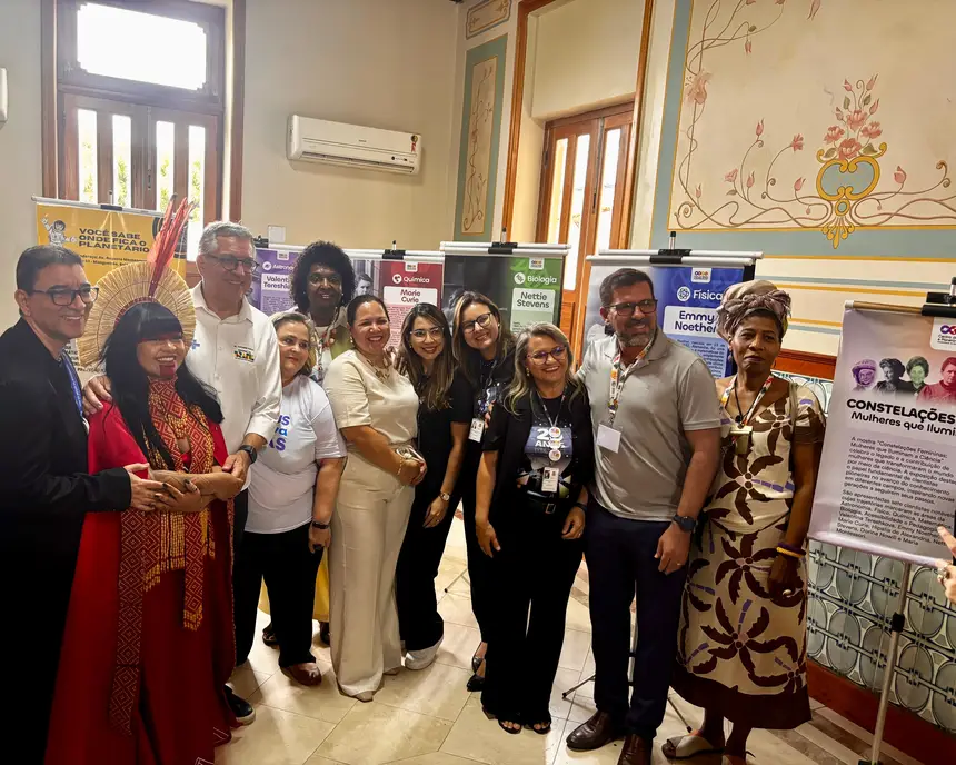 Ministro da Saúde, Alexandre Padilha, visitou as exposições organizadas pelo Centro de Ciências e Planetário do Pará.